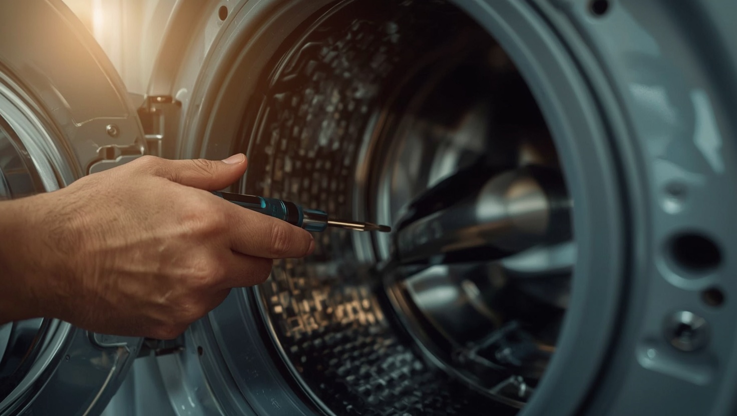 Reparatur einer Waschmaschine